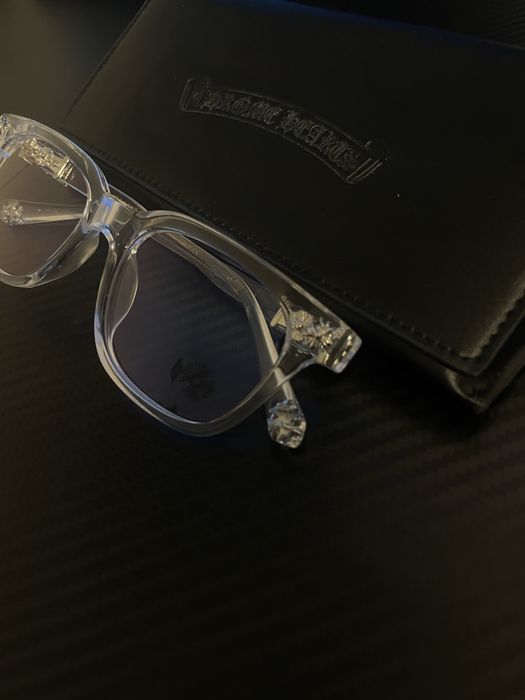 Ochelari Chrome Hearts + Toc Transparenti
