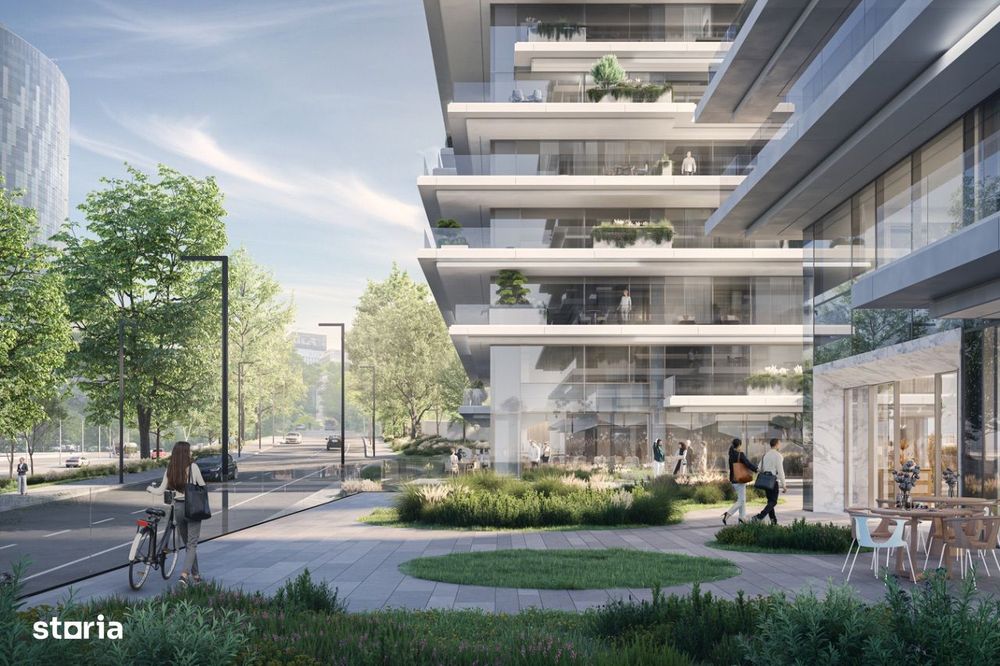 High-End Studio in ONE Floreasca Towers - direct proprietar