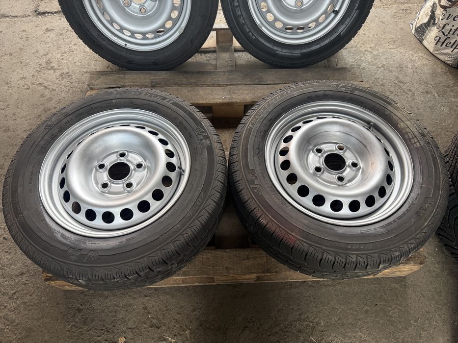 Jante VW T5 T6 Carravele multivan cu anvelope vara 205/65 R16C