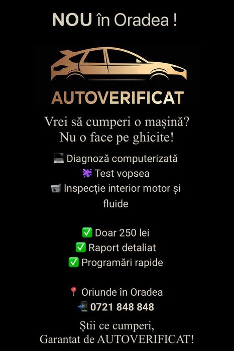 Ofer servicii de Diagnoză Auto - Verificare Auto - Tester