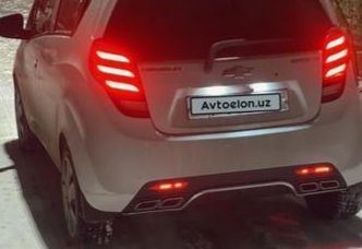 Спарк юпка юбка дефузор на бампер задний.