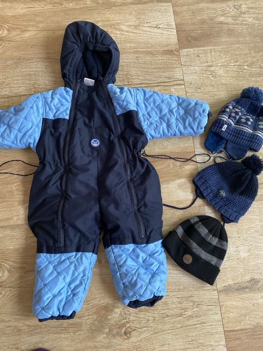 Salopeta Combinezon 86/92 +3caciulite