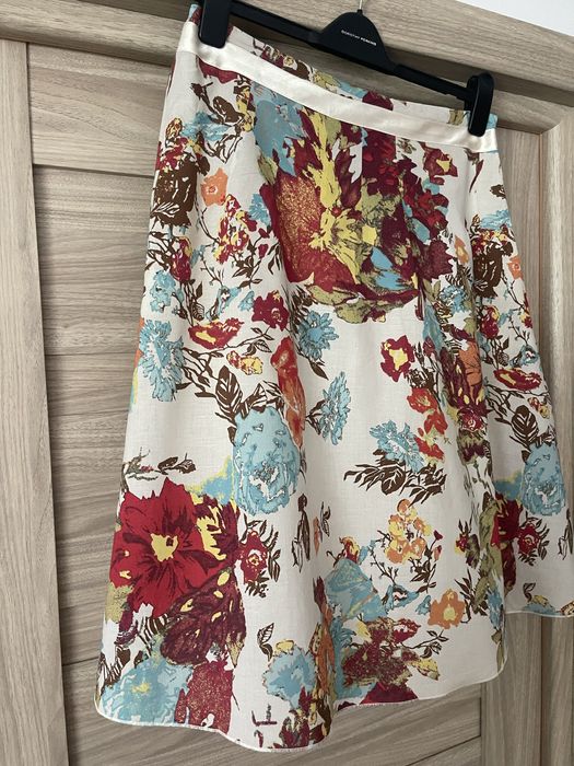 Fusta print superb de vara marimea M