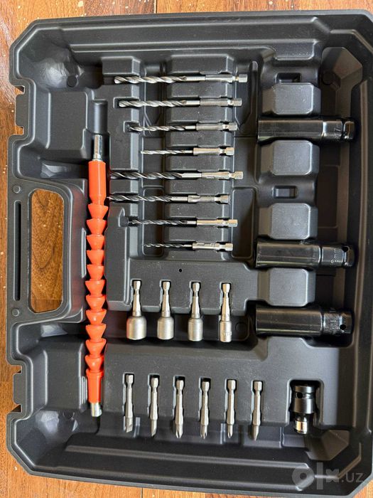 Аккумуляторный ударный гайковёрт ASLON 350 Нм, 2 аккумулятора