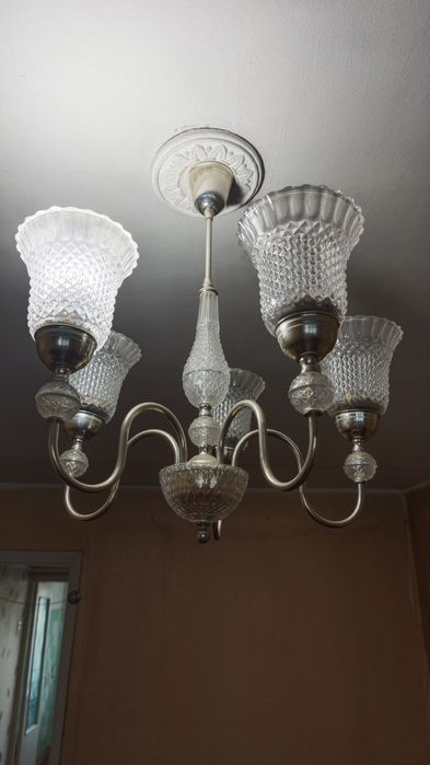 Продам хрустальную люстру СССР