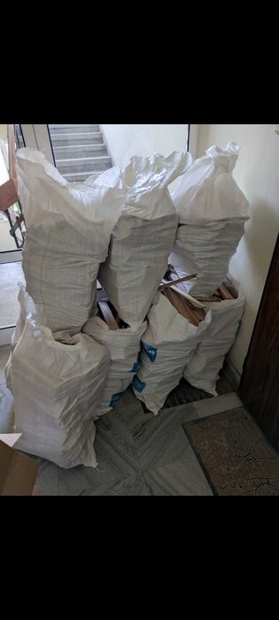 13 торби паркет от естествен дъб (използван)