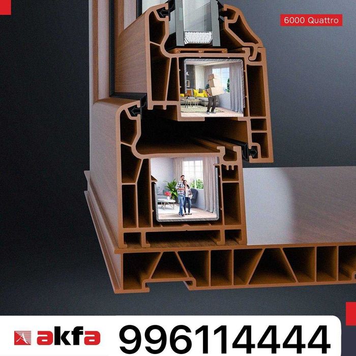 AKFA ROM — Sifatli deraza va eshiklar 80$ kv