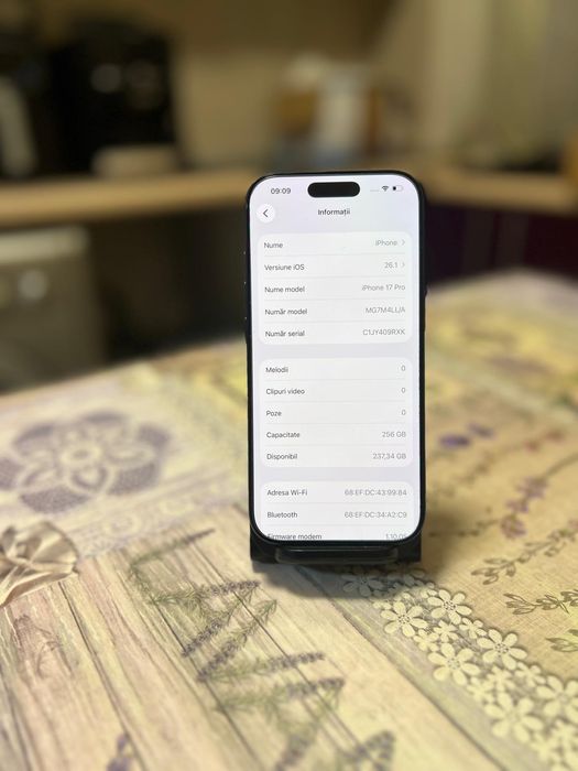 iPhone 17 Pro Blue Pentru Piese fara semnal