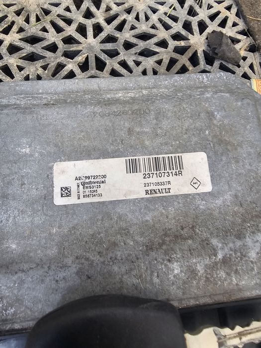 Kit pornire Calculator motor ECU Dacia Logan 2 [Fabr 2012-2020] 237107314R 1.2 Benz D4F740 55KW / 75CP