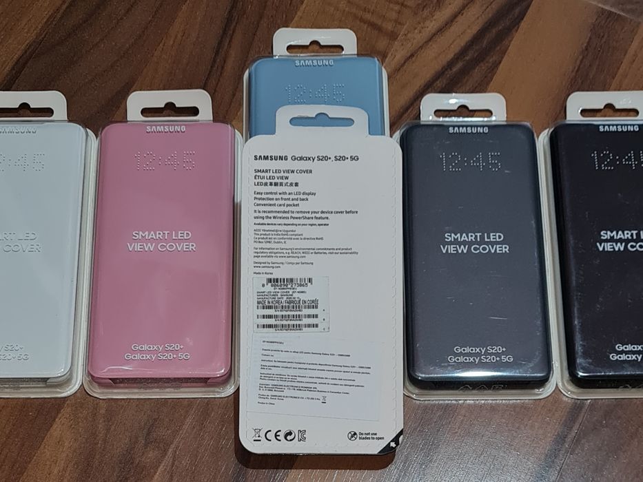 Husa activa originala Samsung Smart Led View Cover S20 Plus S20+ 5G