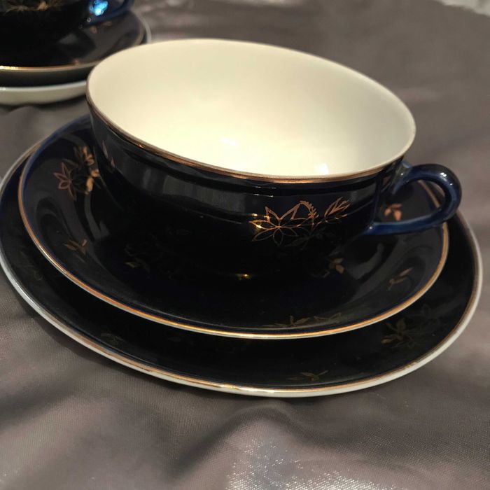 Чайное трио ЛФЗ СССР