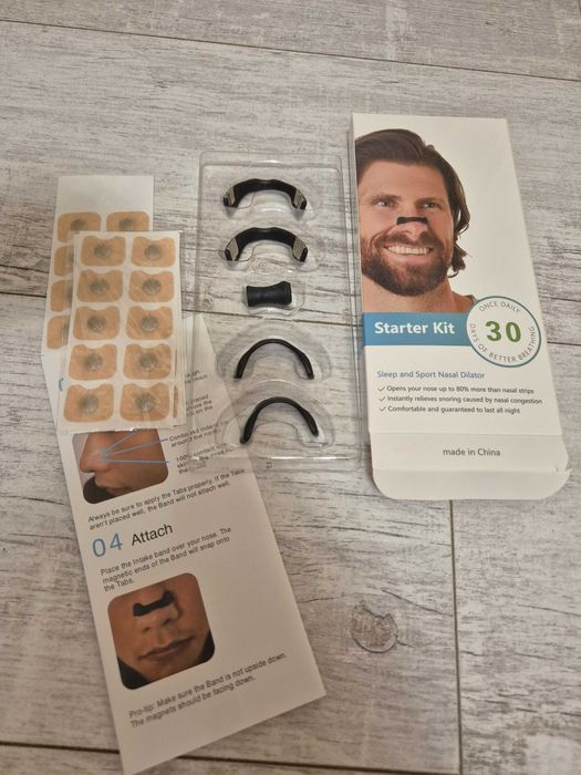 Грижа за лицето - почистване на черни точки и пластина за дишане