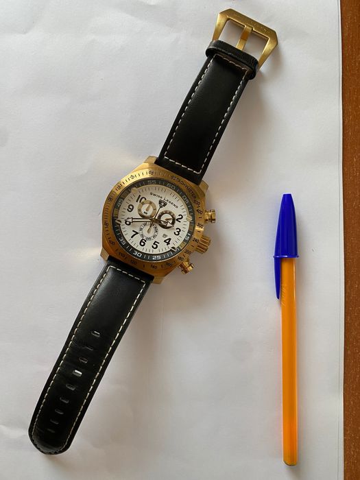 Ceas Swiss Legend SL Pilot Chronograph - Swiss Movement - Curea Piele