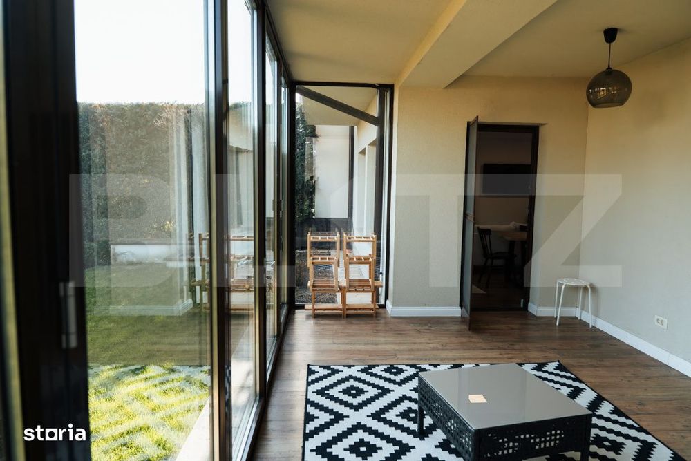 Casa individuala de inchiriat, 120 mp cu garaj si dorari moderne