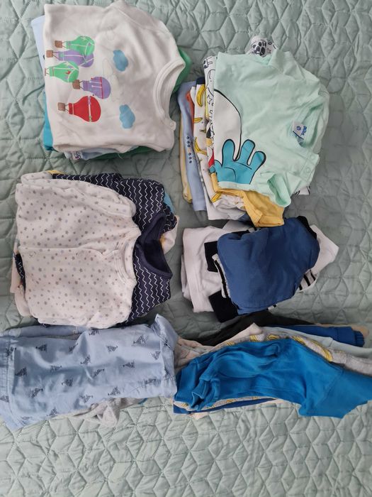 Бебешки дрешки Огромен лот 62-68 размер