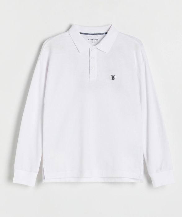 Bluza polo pique Reserved marime 170, 13-14 ani