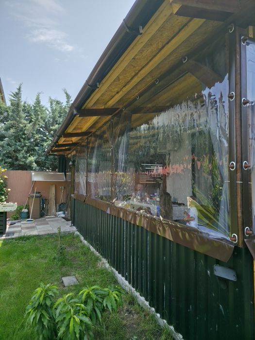 Folie transparenta terasa / foisoare