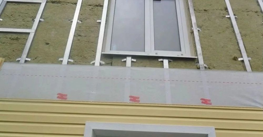 Фасадные работы сайдинг утепление дома