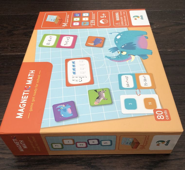 НОВА Игра Magnetic Math Dodo, 139 ел.