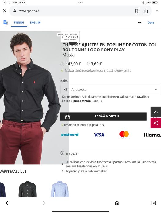 Ralph Lauren-оригинална риза 52л