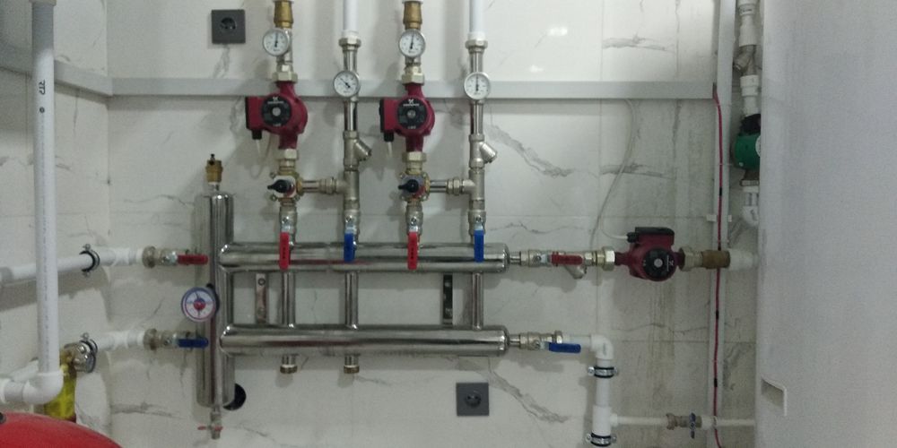 Аккуратный и качественный монтаж отопления и водоснабжения