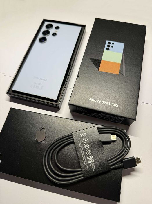 Samsung Galaxy S24 Ultra 1TB, Titanium Blue, varianta exclusiva online