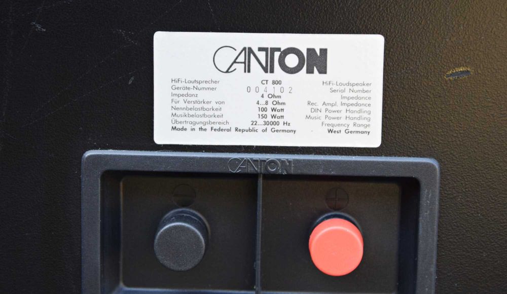 Boxe Canton CT 800