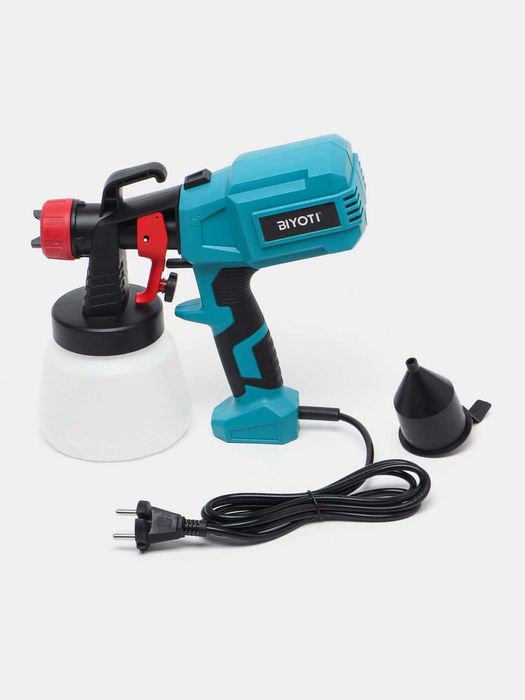Пульверизатор электрический Biyoti BYT-SP10, 500Вт, 0.8л, 32000 об/мин