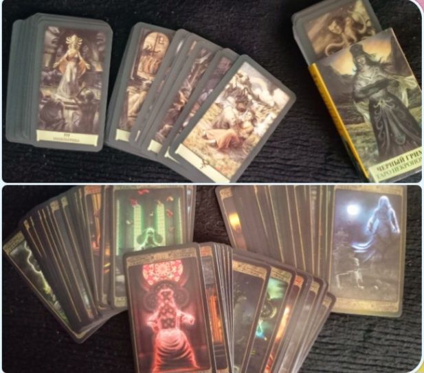 Карты таро 5 колод! Идеал.состояние!