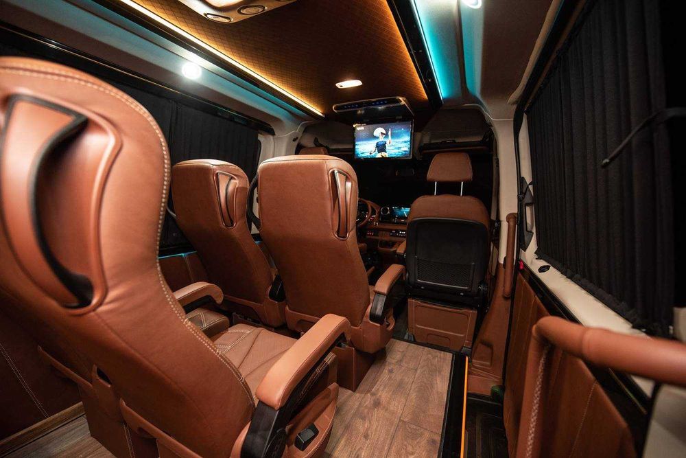 Климатизация на бус до 10 места  с Климатик “Спринтер 3+” DC24V 3500W