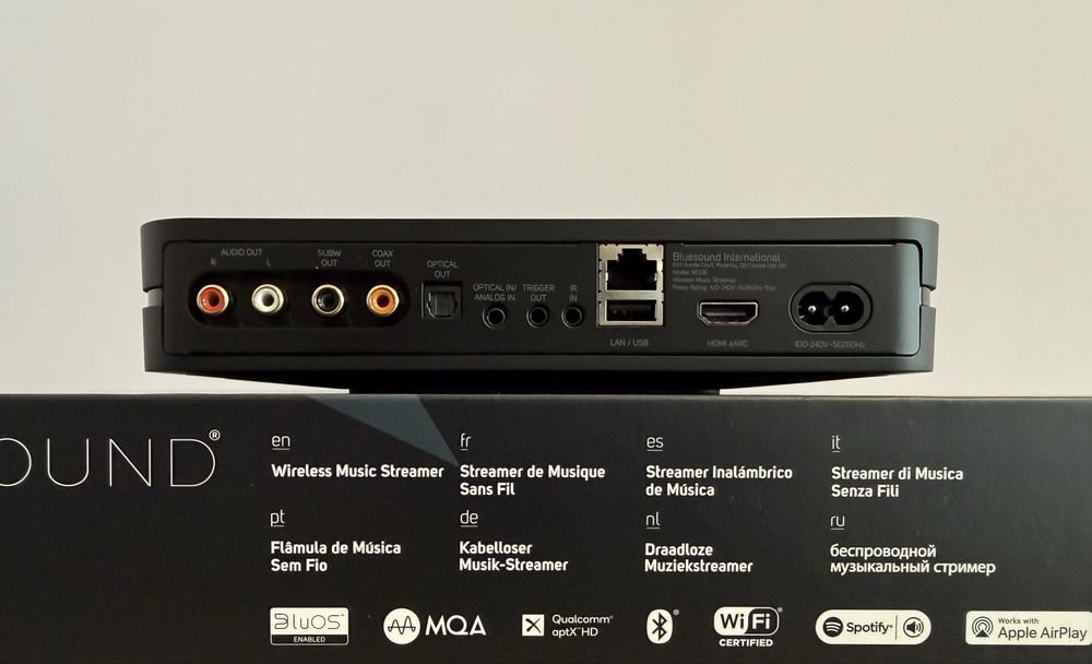 Bluesound Node N130 Hi-Res Music Streamer