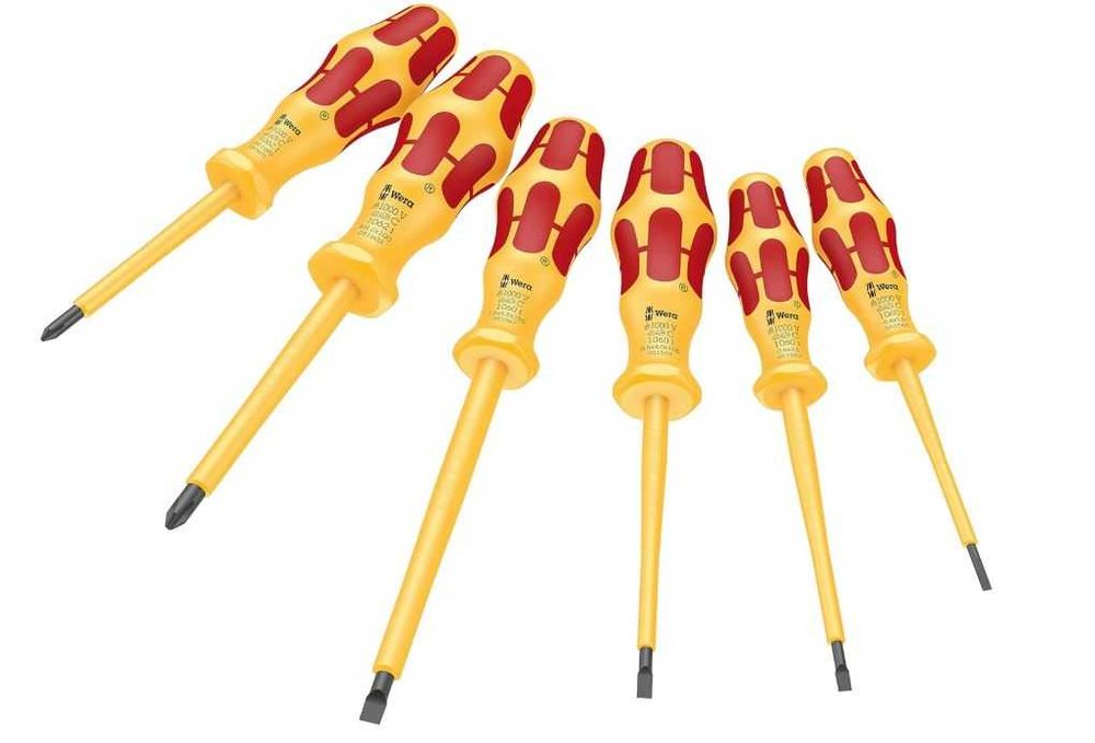 Wera-Професионални електрически отвертки -6 бр
