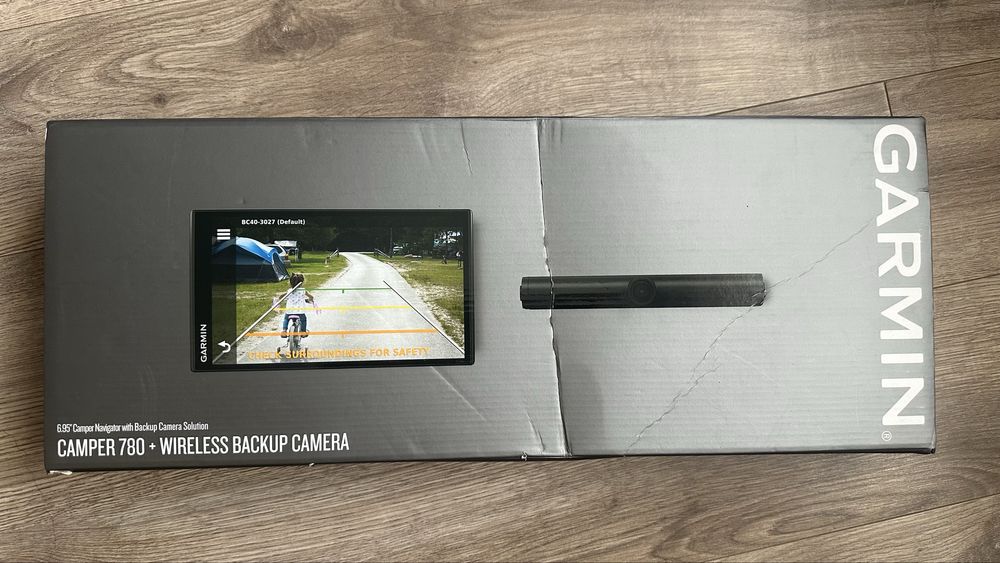 GARMIN Camper 780 wireless backup camera