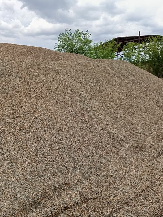 Гравий отсев щебень песок