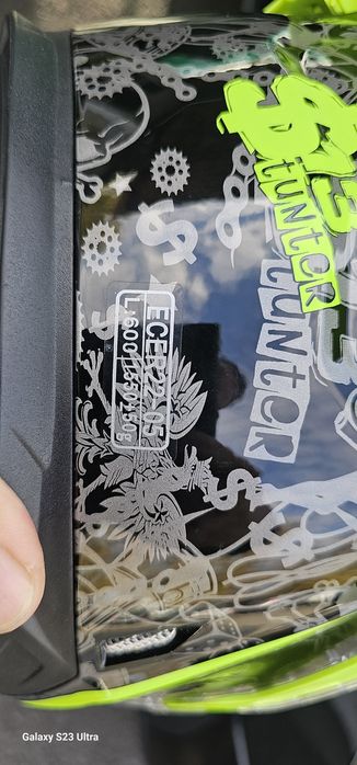 Каска LAZER с очила