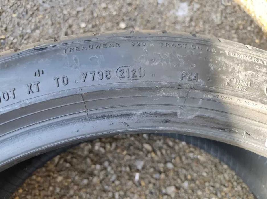 Гума Pirelli P Zero 275/35/20" 1 брой RunFlat, dot21 год., 6мм