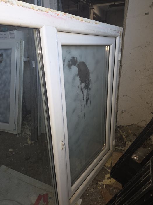2Ferestre pvc cu geam termopan
