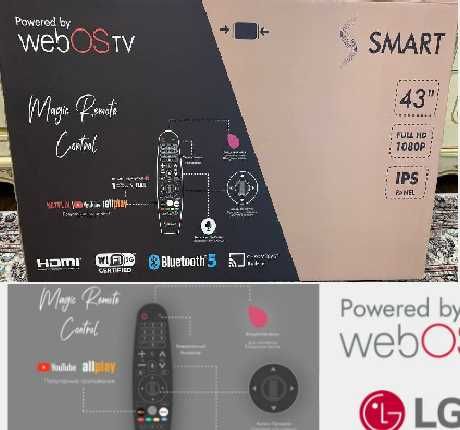 ТV '43 LG /Full HD/ Smart  / WEB OS