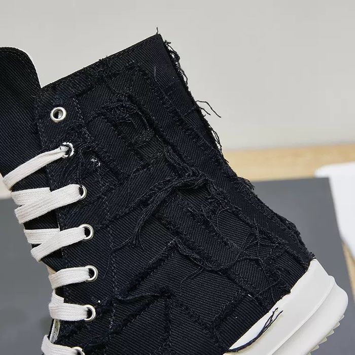 Rick Owens Denim Slashed