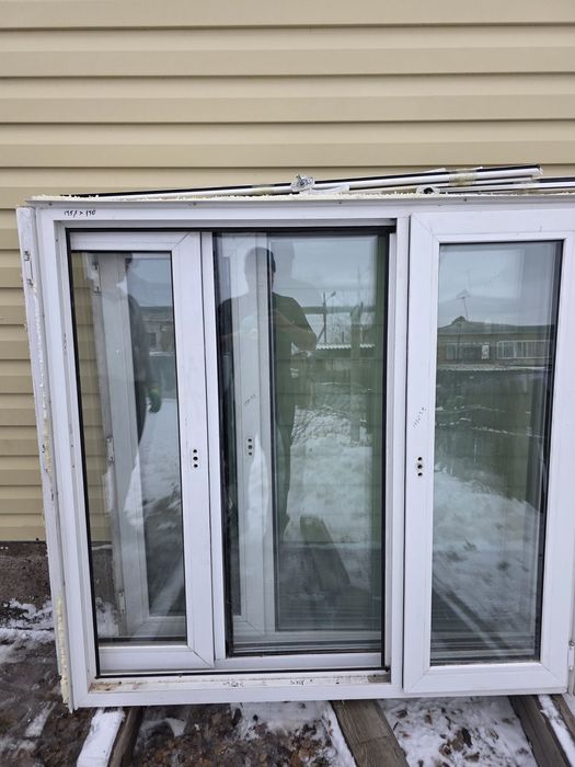 Продам пластиковые окна б/у