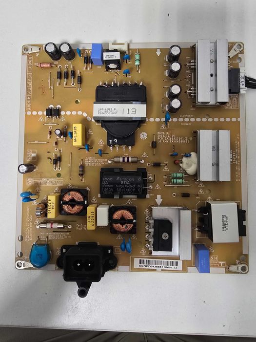 Телевизиор LG 49UH6107 на части