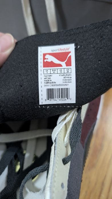 Кроссовки PUMA California Vintage оригинальные привезенные из США