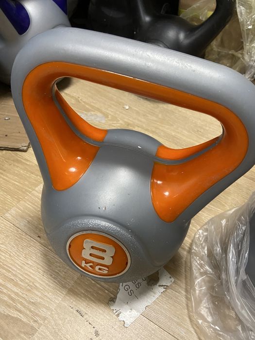 Kettlebell set 8 kg+8 kg=16 kg noi made in germany profesionale