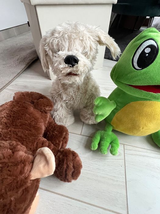 3 детски плюшени играчки, животни, за деца