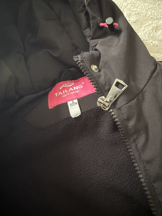 Зимняя куртка для девочки 110 см рост