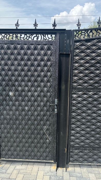 Продам распашные ворота+калитка