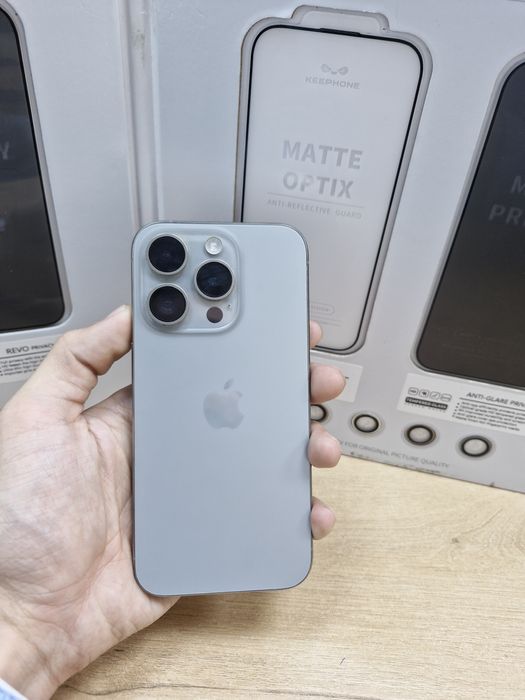 Iphone 15 pro 256 gb natural 88 akb pintel kz munaily