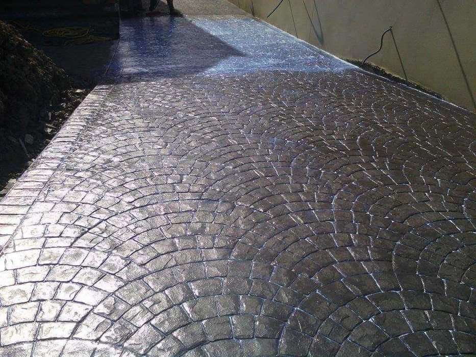 Beton Amprentat/Beton Elicopterizat/Beton Amprentat în vertical