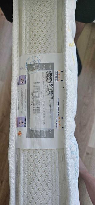 Детско легло Монтесори (дърво) 160x80 + матрак Nani — 280€ (София, Овча купел)