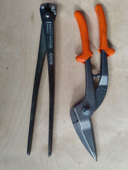 Foarfeca,clește tabla fălțuit,Bessey  Knipex